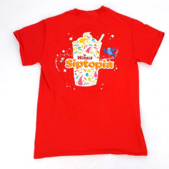 Wawa Siptopia Red Shirt Unisex Size Small - Picture 4 of 5